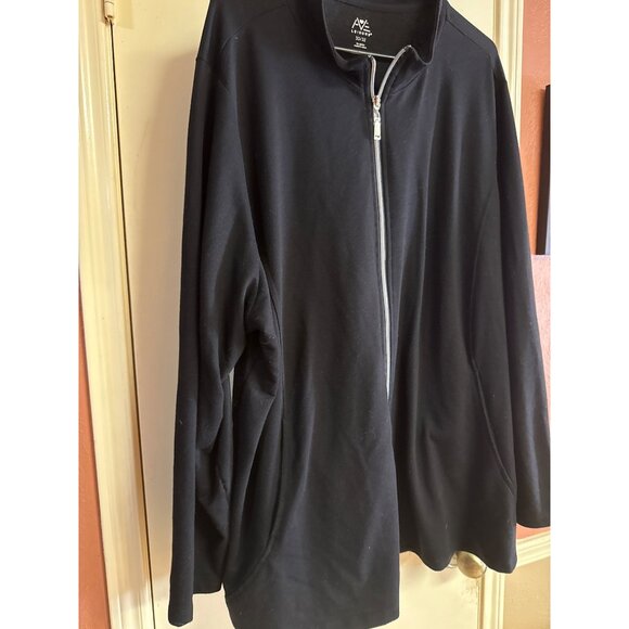 Ave Leisure Zip-Up Jacket Black 30/32 - Picture 2 of 8